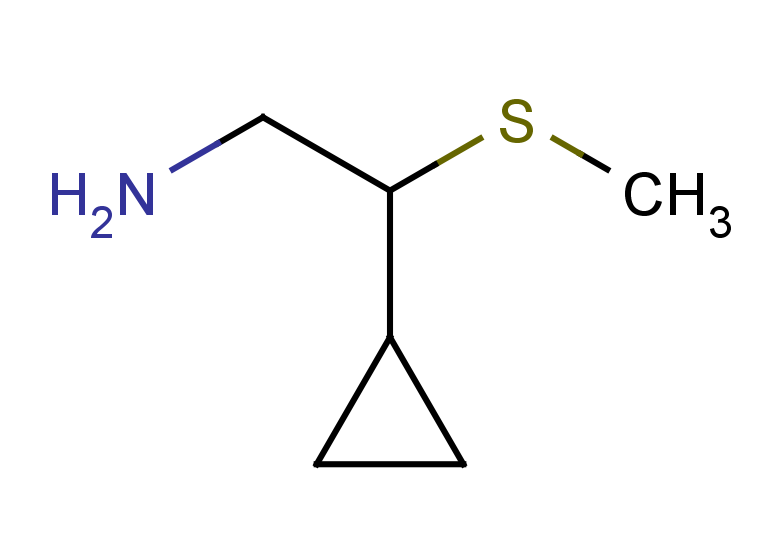 2-cyclopropyl-2-(methylsulfanyl)ethan-1-amine