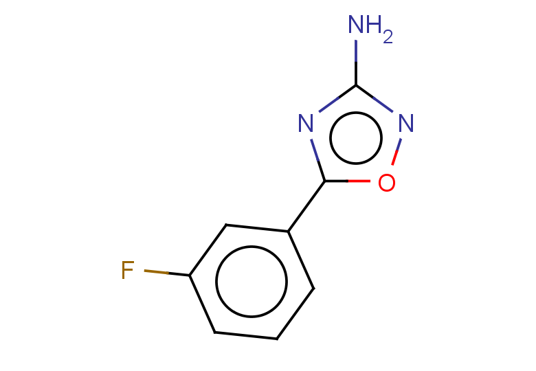 5-(3-fluorophenyl)-1,2,4-oxadiazol-3-amine