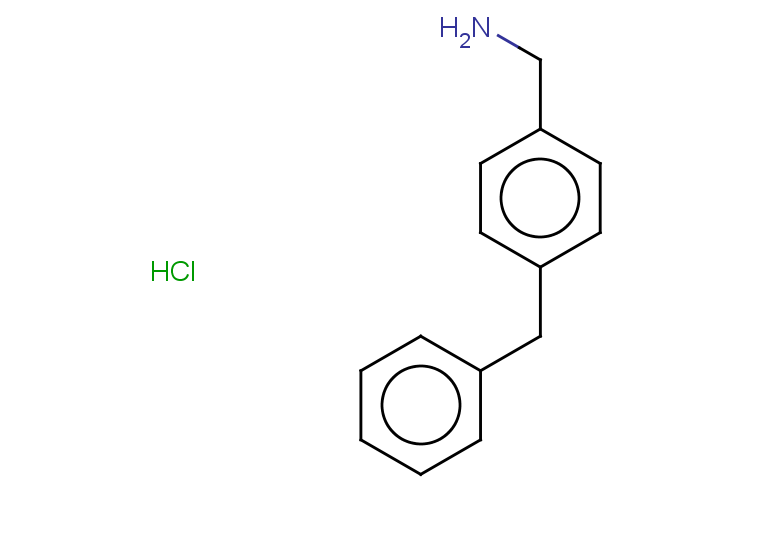 (4-benzylphenyl)methanamine hydrochloride