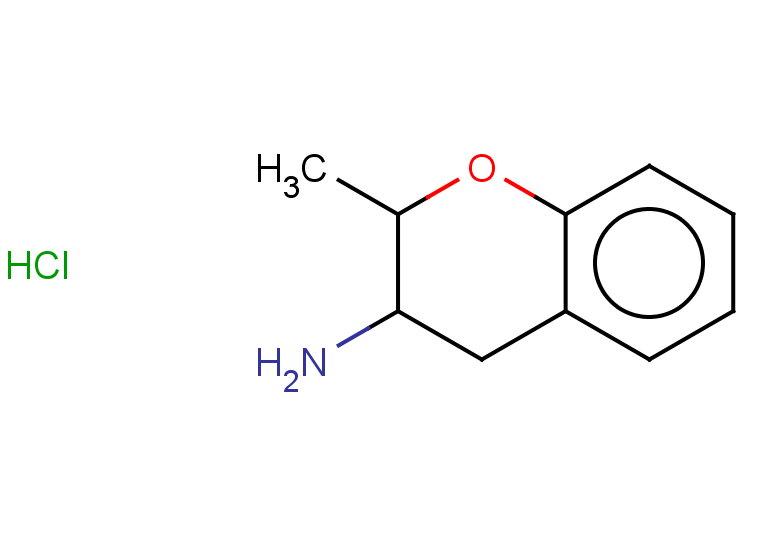 2-methyl-3,4-dihydro-2H-1-benzopyran-3-amine hydrochloride, Mixture of diastereomers