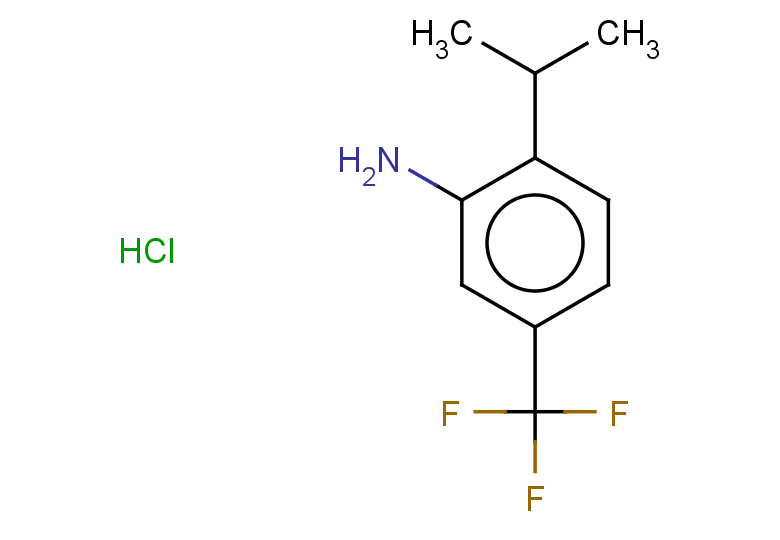 2-(propan-2-yl)-5-(trifluoromethyl)aniline hydrochloride