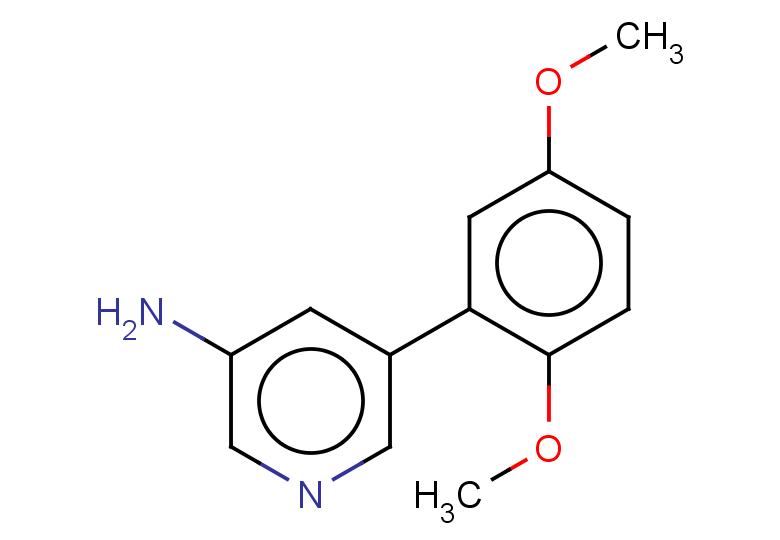 5-(2,5-dimethoxyphenyl)pyridin-3-amine
