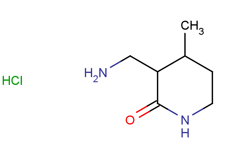 3-(aminomethyl)-4-methylpiperidin-2-one hydrochloride, Mixture of diastereomers
