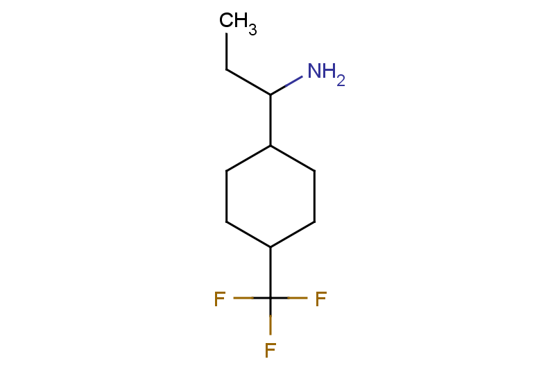1-[4-(trifluoromethyl)cyclohexyl]propan-1-amine, Mixture of diastereomers