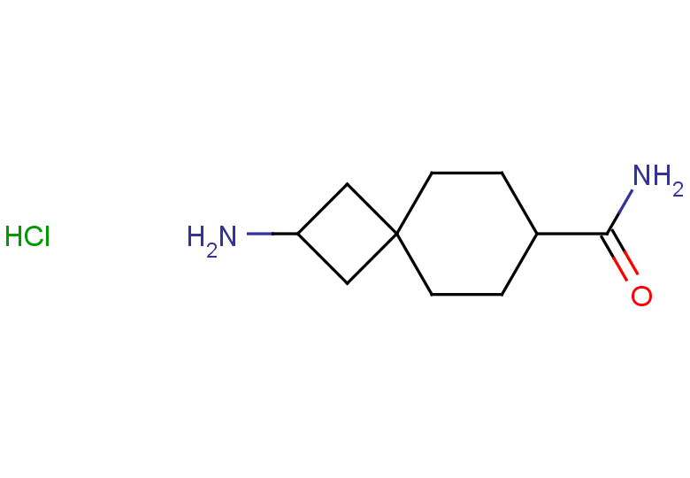2-aminospiro[3.5]nonane-7-carboxamide hydrochloride