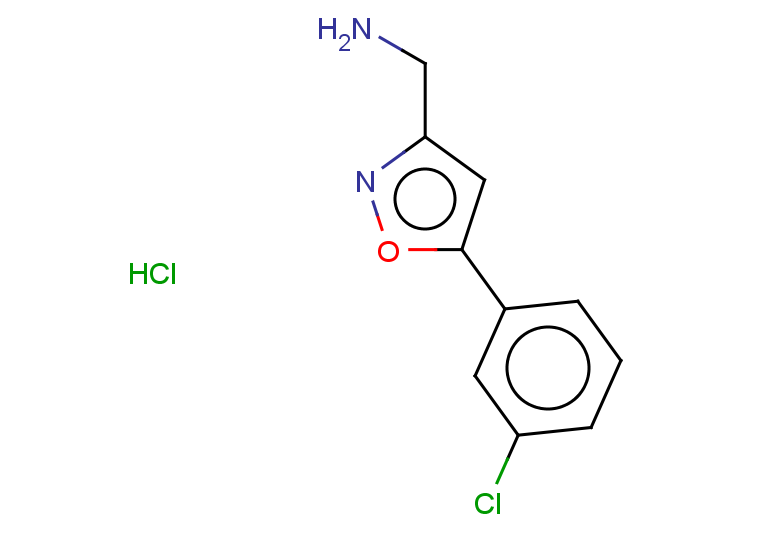 [5-(3-chlorophenyl)-1,2-oxazol-3-yl]methanamine hydrochloride