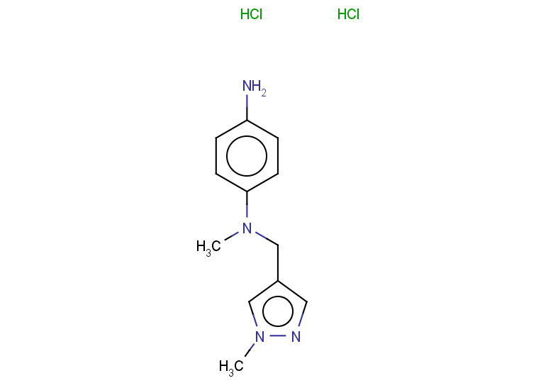 N1-methyl-N1-[(1-methyl-1H-pyrazol-4-yl)methyl]benzene-1,4-diamine dihydrochloride