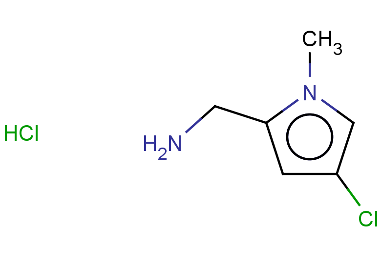 1-(4-chloro-1-methyl-1H-pyrrol-2-yl)methanamine hydrochloride