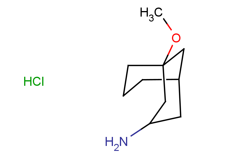 1-methoxybicyclo[3.3.1]nonan-3-amine hydrochloride, Mixture of diastereomers