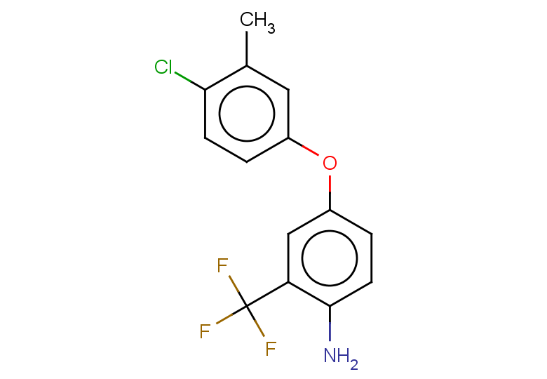 4-(4-chloro-3-methylphenoxy)-2-(trifluoromethyl)aniline