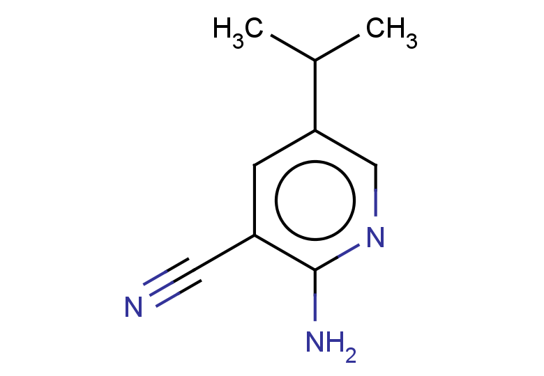 2-amino-5-(propan-2-yl)pyridine-3-carbonitrile