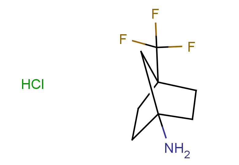 4-(trifluoromethyl)bicyclo[2.2.1]heptan-1-amine hydrochloride