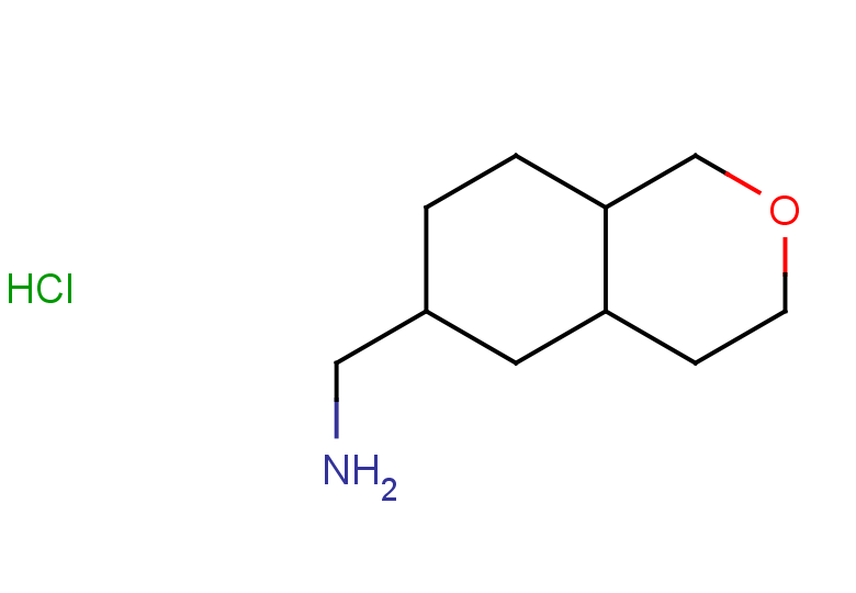 (octahydro-1H-2-benzopyran-6-yl)methanamine hydrochloride