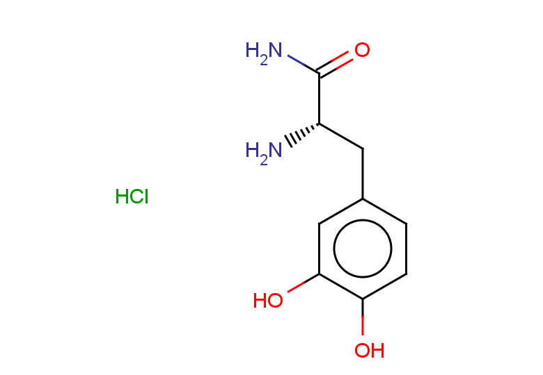 (2S)-2-amino-3-(3,4-dihydroxyphenyl)propanamide hydrochloride