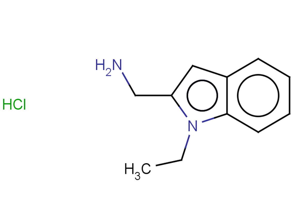 1-(1-ethyl-1H-indol-2-yl)methanamine hydrochloride