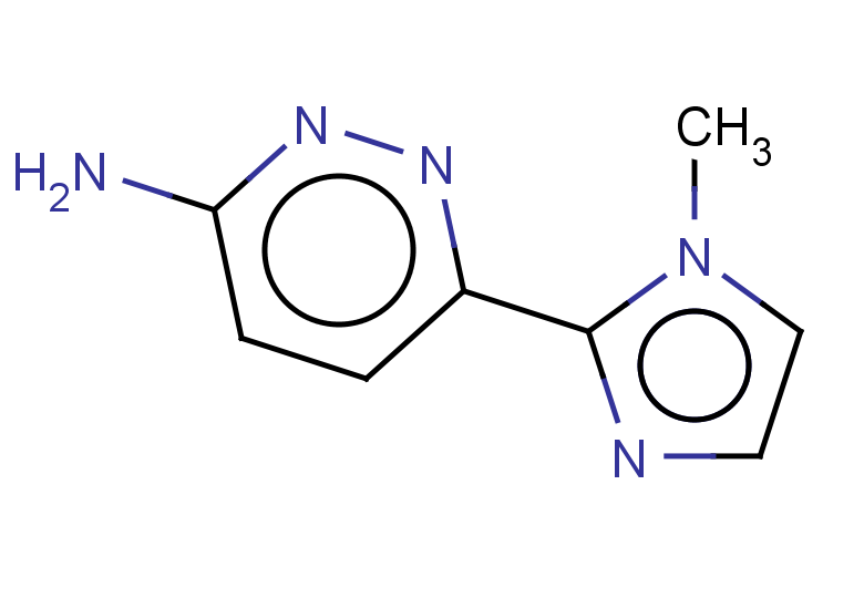 6-(1-methyl-1H-imidazol-2-yl)pyridazin-3-amine
