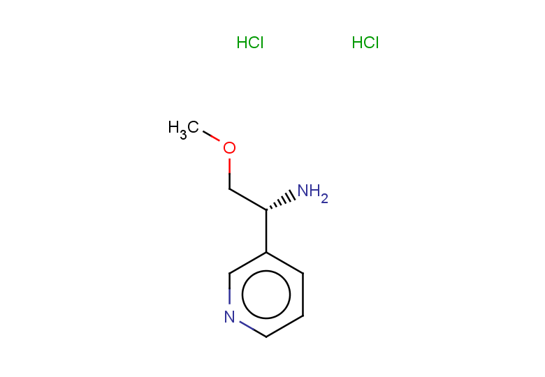 (1R)-2-methoxy-1-(pyridin-3-yl)ethan-1-amine dihydrochloride