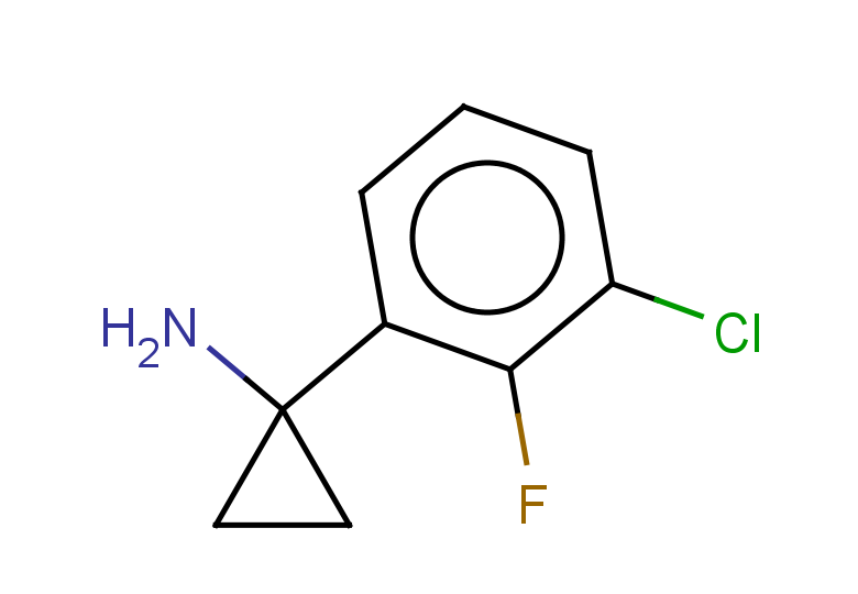 1-(3-chloro-2-fluorophenyl)cyclopropan-1-amine