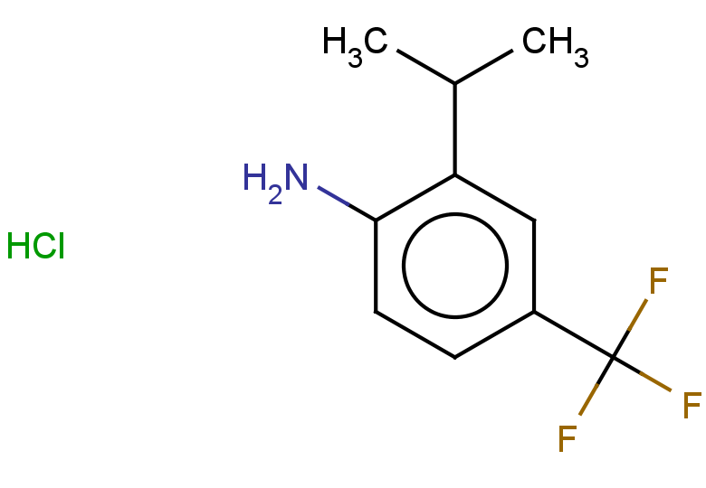 2-(propan-2-yl)-4-(trifluoromethyl)aniline hydrochloride