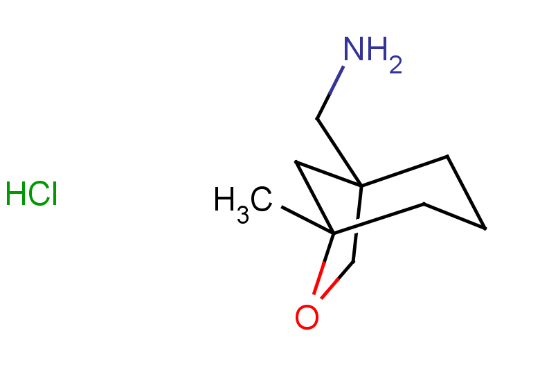 {5-methyl-6-oxabicyclo[3.2.1]octan-1-yl}methanamine hydrochloride