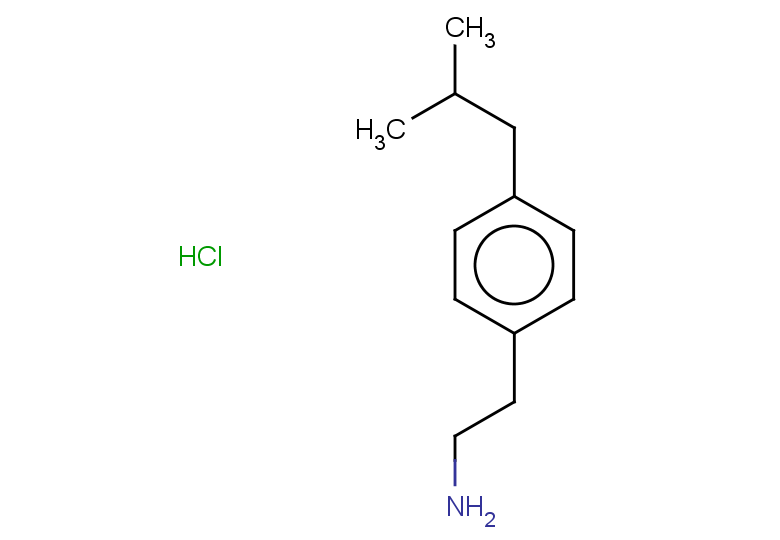 2-[4-(2-methylpropyl)phenyl]ethan-1-amine hydrochloride