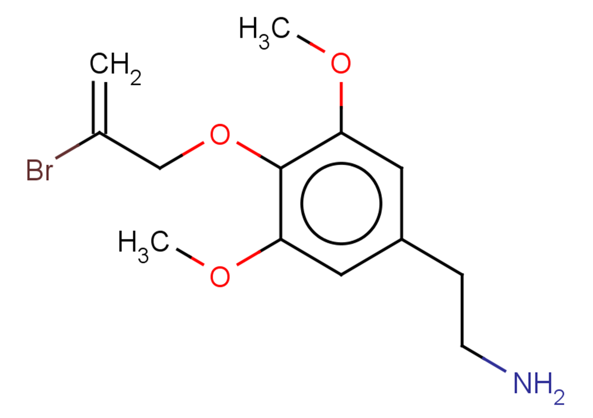2-{4-[(2-bromoprop-2-en-1-yl)oxy]-3,5-dimethoxyphenyl}ethan-1-amine