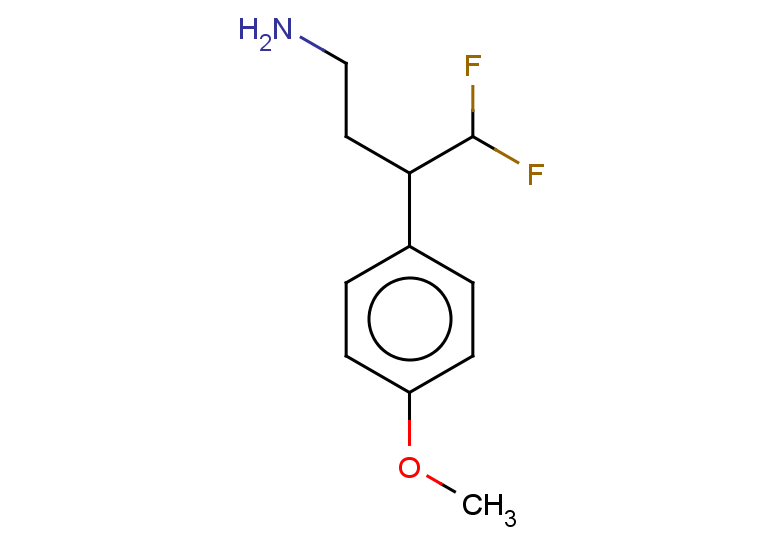 4,4-difluoro-3-(4-methoxyphenyl)butan-1-amine