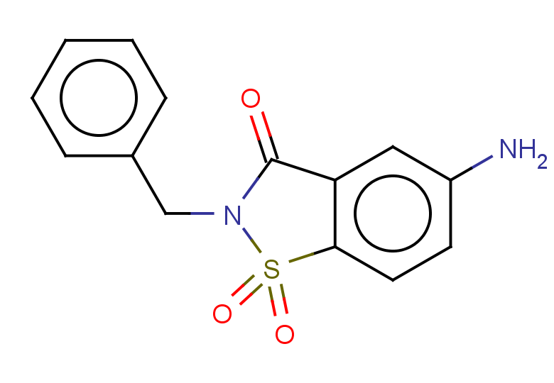 5-amino-2-benzyl-2,3-dihydro-1lambda6,2-benzothiazole-1,1,3-trione