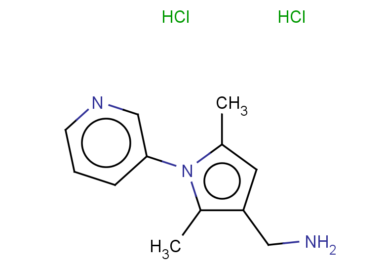 [2,5-dimethyl-1-(pyridin-3-yl)-1H-pyrrol-3-yl]methanamine dihydrochloride