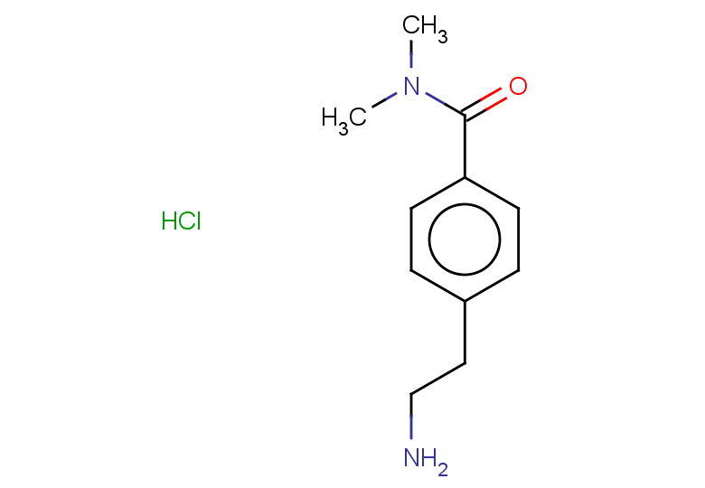 4-(2-aminoethyl)-N,N-dimethylbenzamide hydrochloride