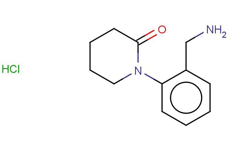1-[2-(aminomethyl)phenyl]piperidin-2-one hydrochloride