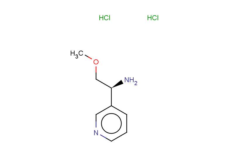 (1S)-2-methoxy-1-(pyridin-3-yl)ethan-1-amine dihydrochloride