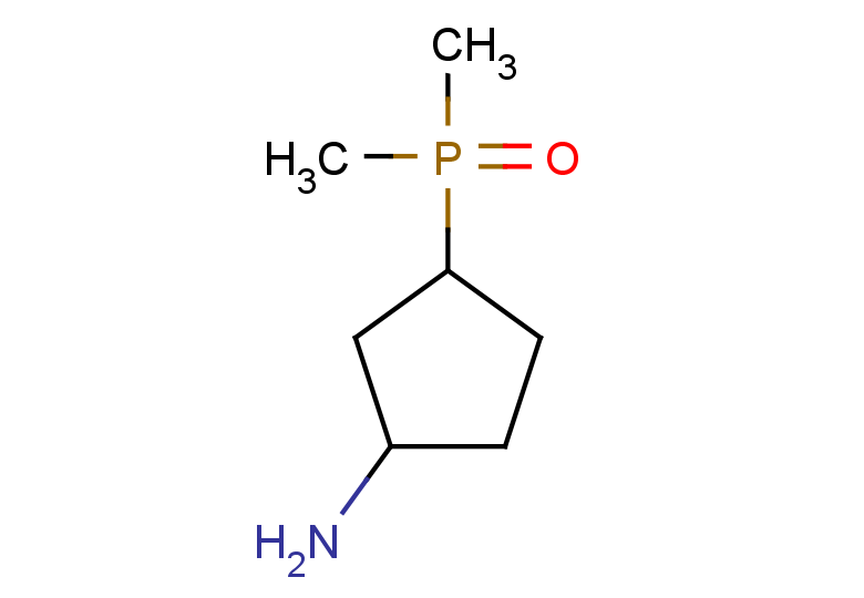 3-(dimethylphosphoryl)cyclopentan-1-amine, Mixture of diastereomers