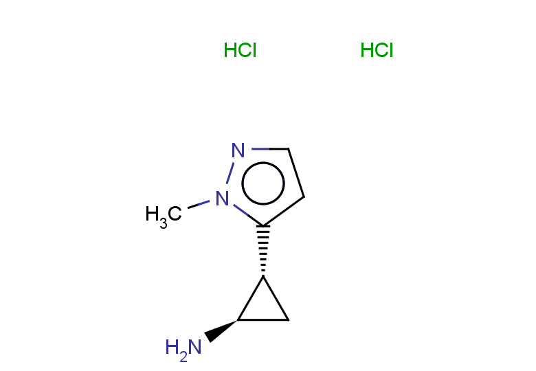 rac-(1R,2R)-2-(1-methyl-1H-pyrazol-5-yl)cyclopropan-1-amine dihydrochloride, trans