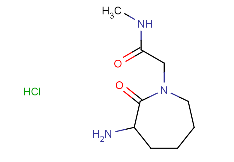 2-(3-amino-2-oxoazepan-1-yl)-N-methylacetamide hydrochloride
