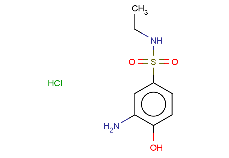 3-amino-N-ethyl-4-hydroxybenzene-1-sulfonamide hydrochloride