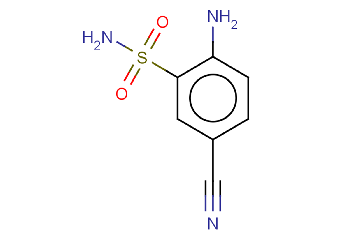 2-amino-5-cyanobenzene-1-sulfonamide
