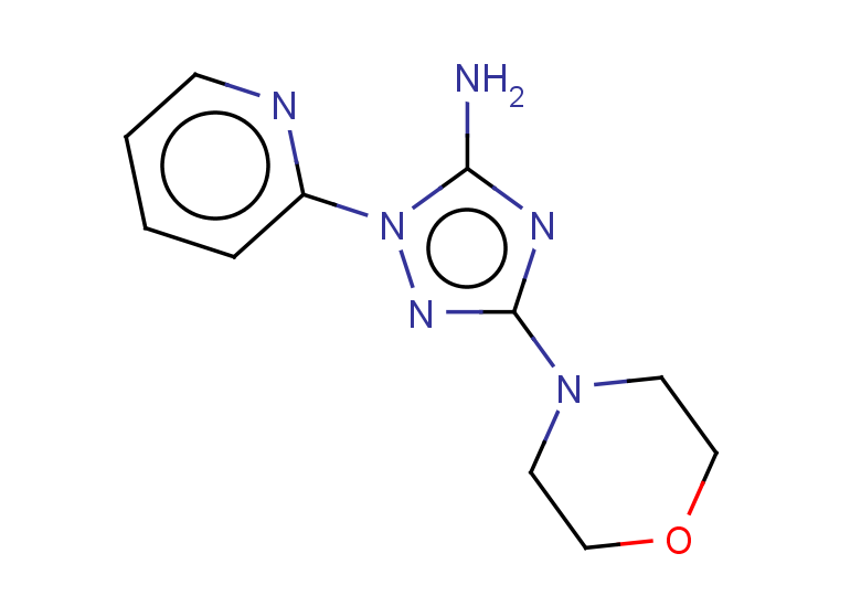 3-(morpholin-4-yl)-1-(pyridin-2-yl)-1H-1,2,4-triazol-5-amine