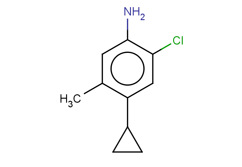 2-chloro-4-cyclopropyl-5-methylaniline