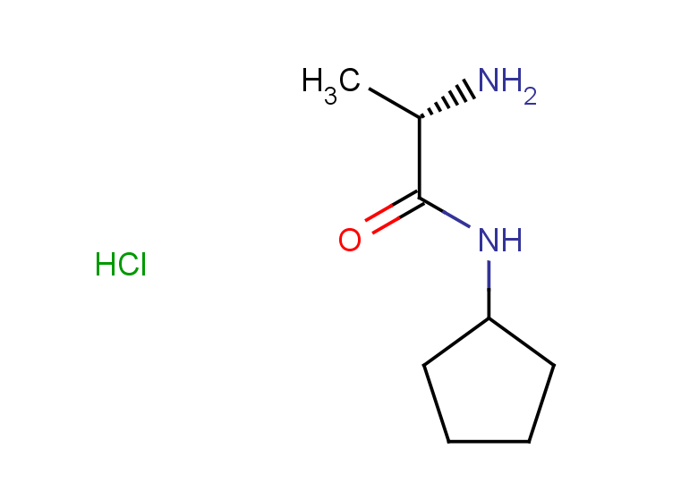 (2S)-2-amino-N-cyclopentylpropanamide hydrochloride