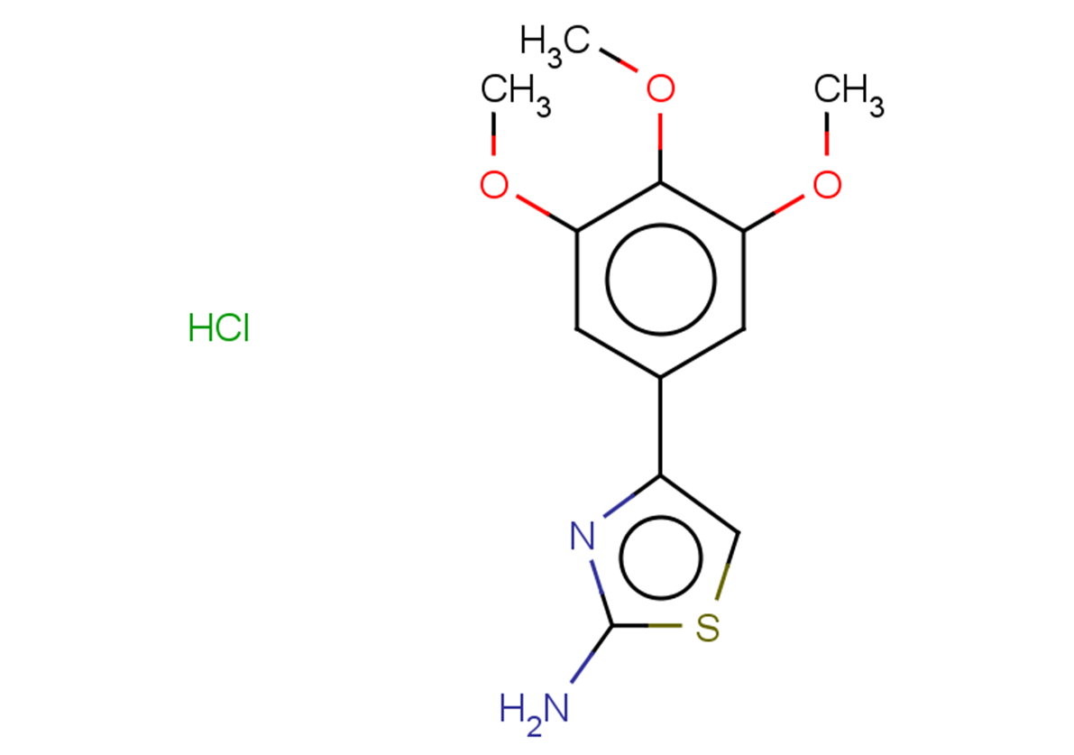 4-(3,4,5-trimethoxyphenyl)-1,3-thiazol-2-amine hydrochloride