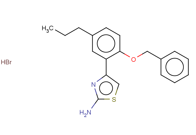4-[2-(benzyloxy)-5-propylphenyl]-1,3-thiazol-2-amine hydrobromide