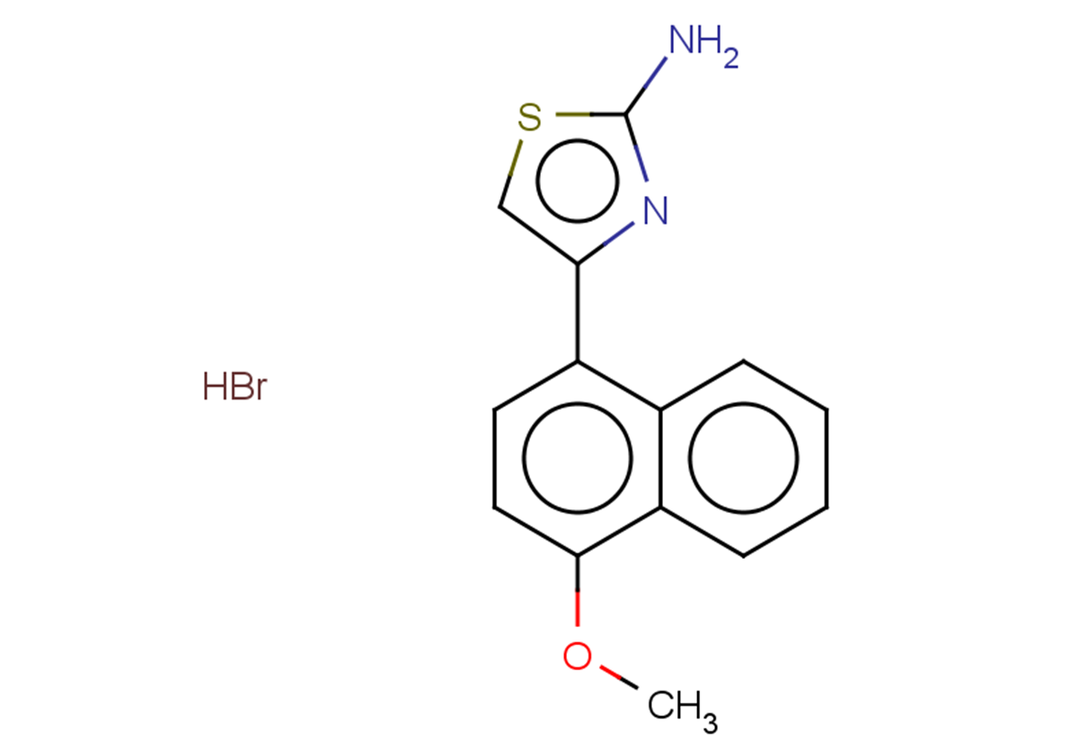 4-(4-methoxynaphthalen-1-yl)-1,3-thiazol-2-amine hydrobromide