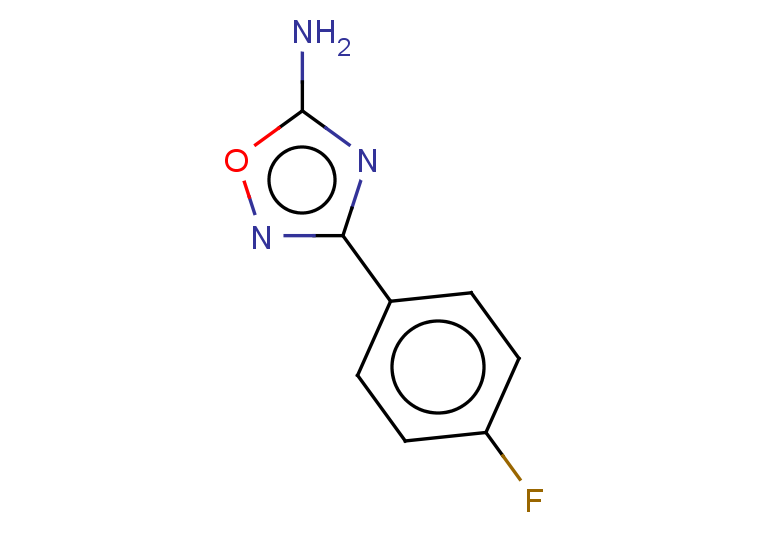 3-(4-fluorophenyl)-1,2,4-oxadiazol-5-amine