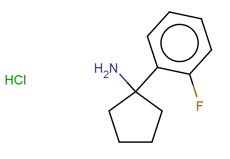 1-(2-fluorophenyl)cyclopentan-1-amine hydrochloride