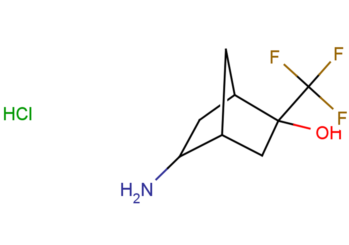5-amino-2-(trifluoromethyl)bicyclo[2.2.1]heptan-2-ol hydrochloride, Mixture of diastereomers