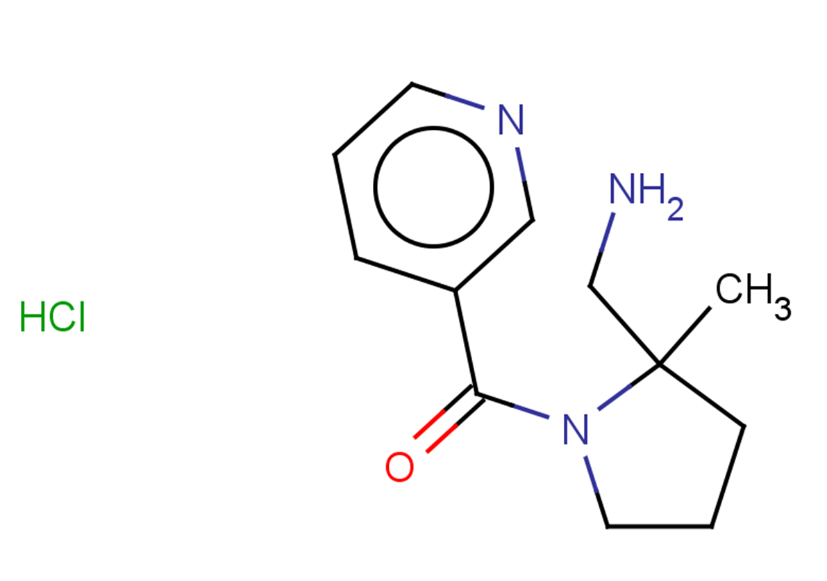 [2-methyl-1-(pyridine-3-carbonyl)pyrrolidin-2-yl]methanamine hydrochloride