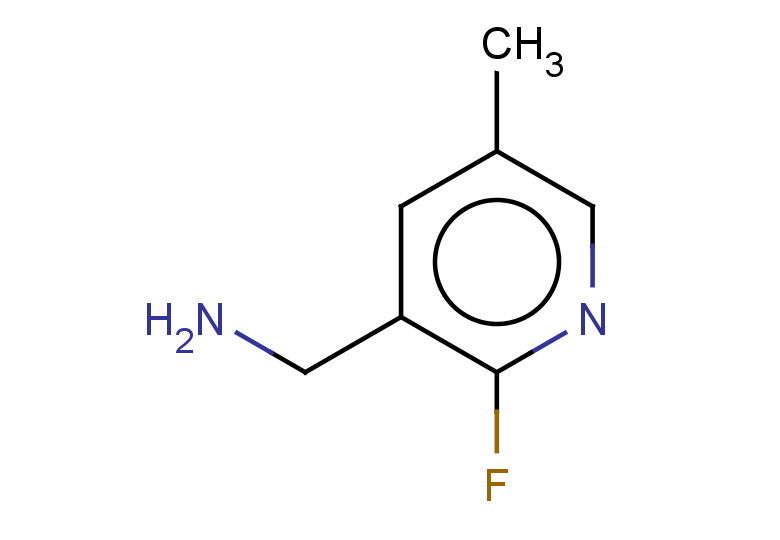 (2-fluoro-5-methylpyridin-3-yl)methanamine