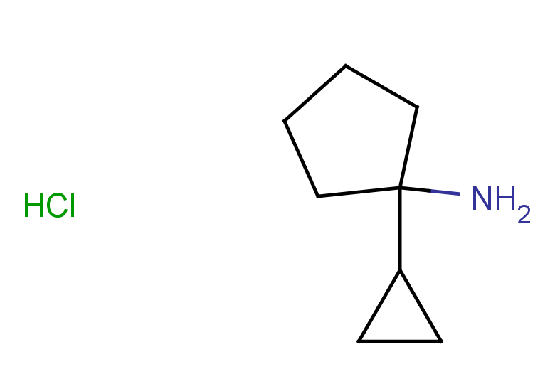 1-cyclopropylcyclopentan-1-amine hydrochloride