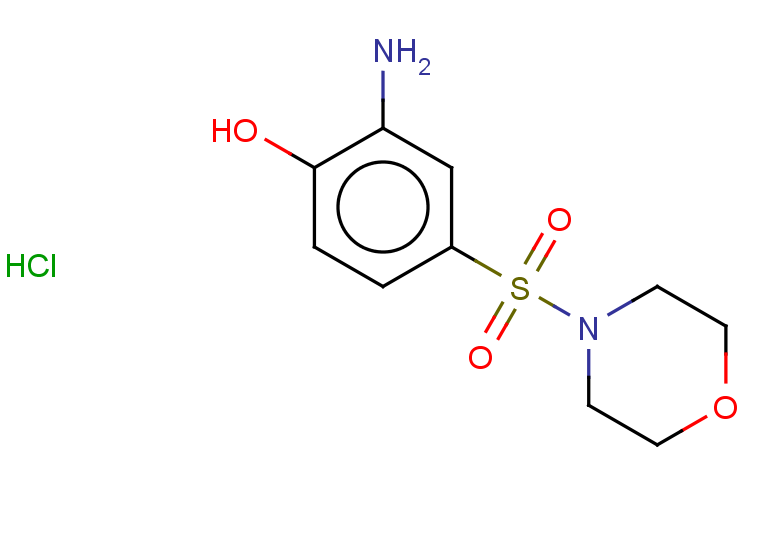 2-amino-4-(morpholine-4-sulfonyl)phenol hydrochloride